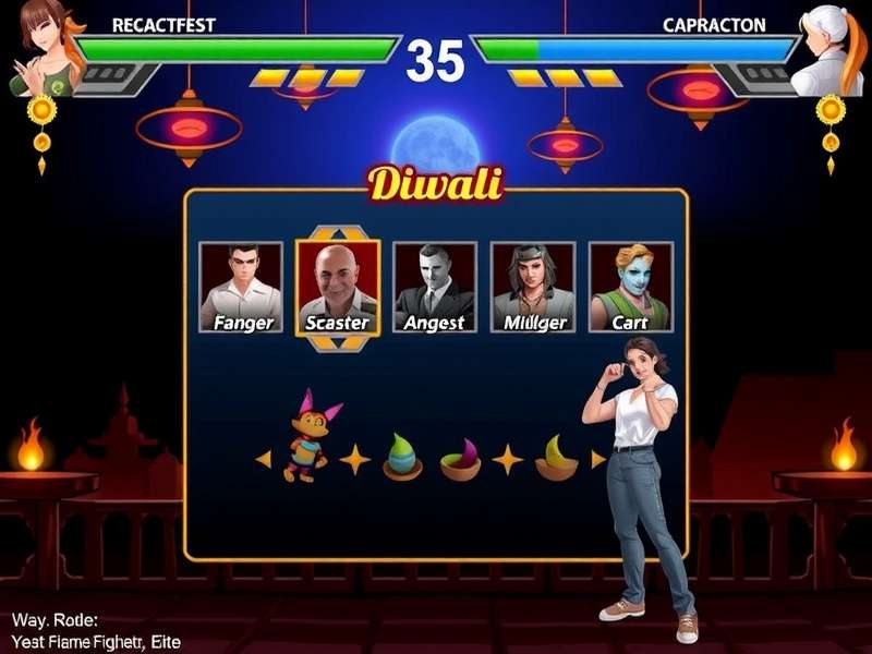 Flame Fighter Elite gameplay screenshot